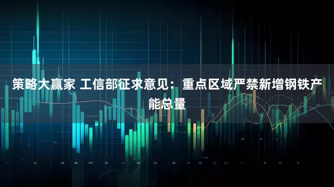 策略大赢家 工信部征求意见：重点区域严禁新增钢铁产能总量